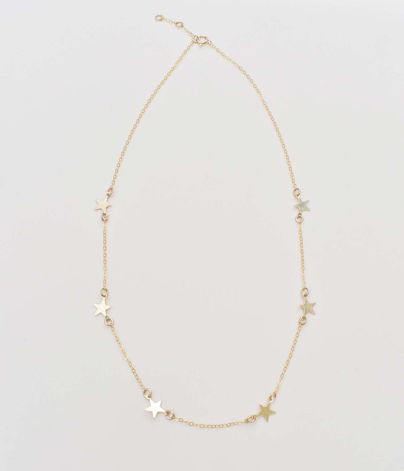 GOLD STAR CHOKER NECKLACE – The Paper Dress
