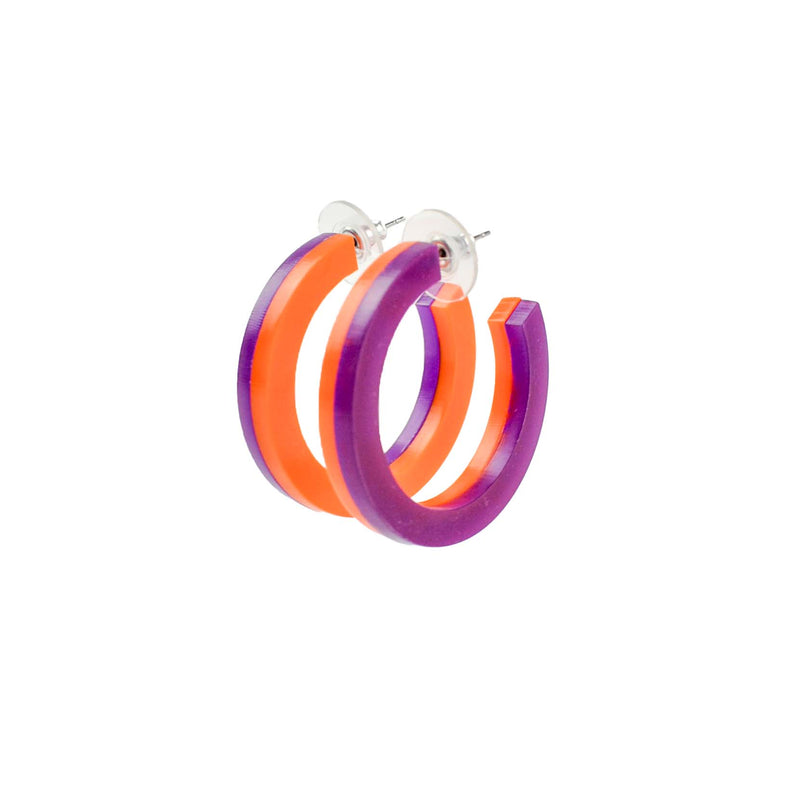 GAME DAY DUO HOOP EARRINGS