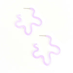 DOODLE 3 HOOP EARRINGS