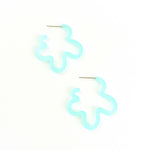 DOODLE 3 HOOP EARRINGS