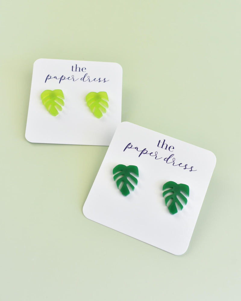 MONSTERA STUDS