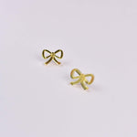 MINI BOW STUD EARRINGS