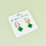 FOUR LEAF CLOVER CHARM HUGGIES