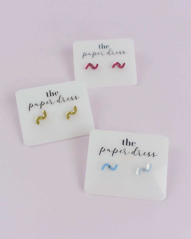 WAVY BAR STUDS