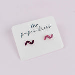 WAVY BAR STUDS