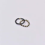 BLACK AGATE RING