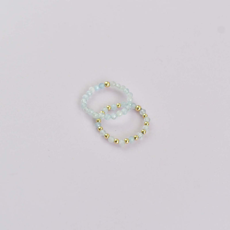 AQUAMARINE GEMSTONE RING