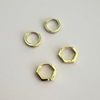 GOLD FILLED MICRO HOOPS