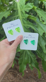 MONSTERA STUDS