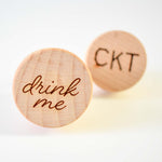 monogram wine corks