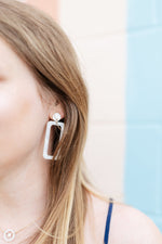 lightweight pearl statement earrings 