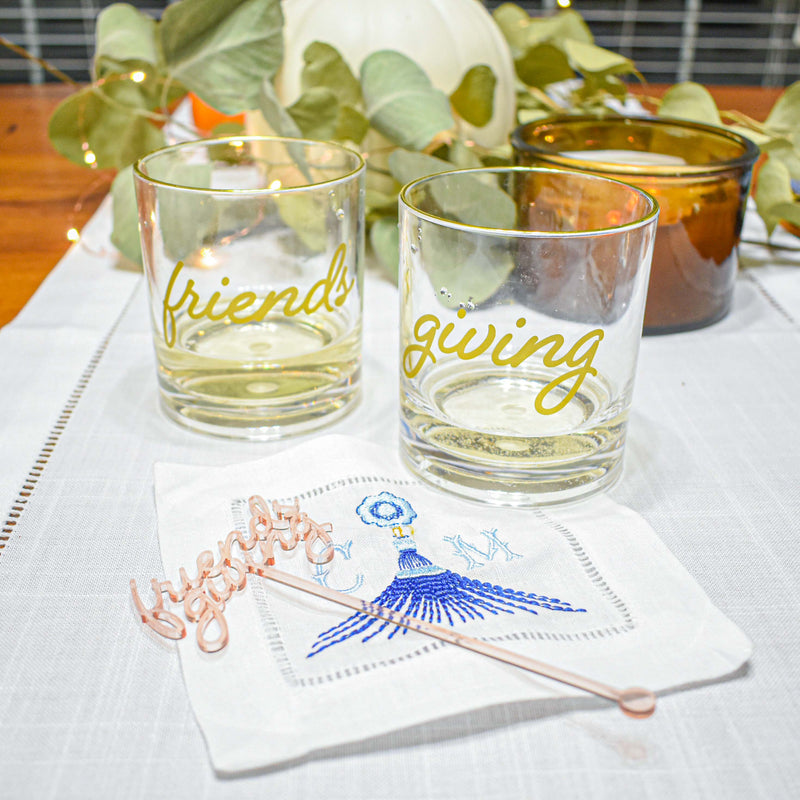 custom cocktail stirrer - acrylic party favor 