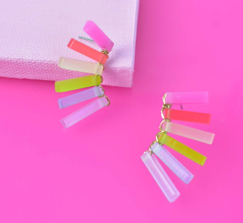 RAINBOW WINGS EARRINGS