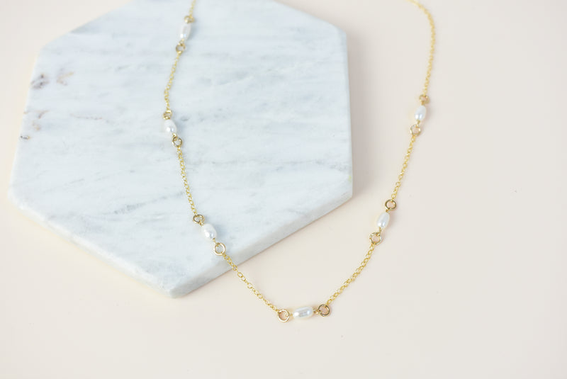 pearl gold filled everyday jewelry 