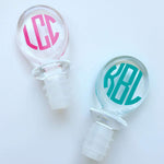 monogrammed party favor - personalized bar cart accessory 